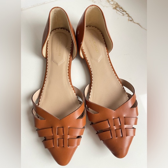Isaac Mizrahi Shoes - Isaac Mizrahi leather flats sz 10